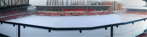A panorama of the Racecourse taken today.