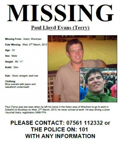 Missing Poster Terry picture