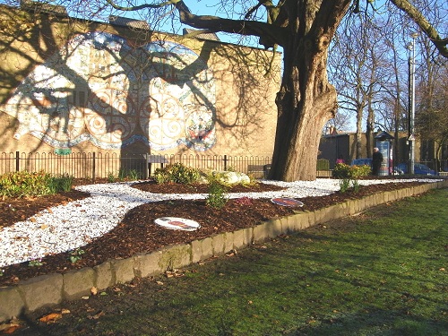 Guildhall flower beds