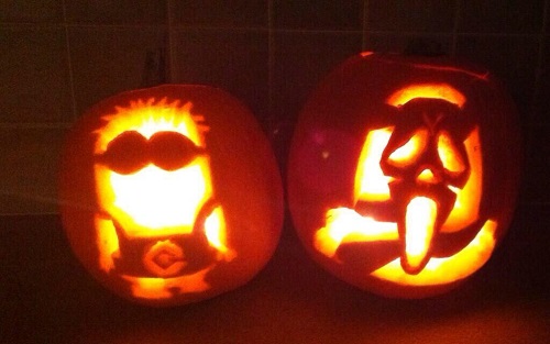 @d4isychain Tweeted us these brilliant minion pumpkin carvings!