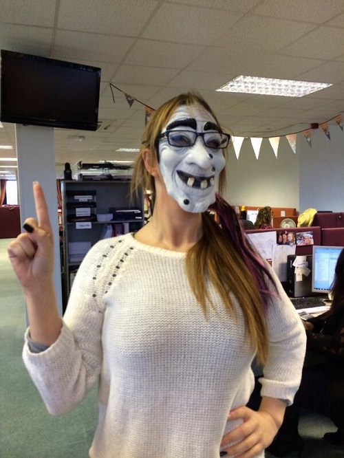 @lisagoffy Tweeted us this picture of 'Spooky Sarah'