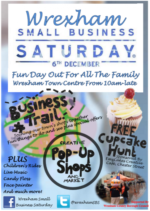 Poster-small-business-saturday-wrexham2014