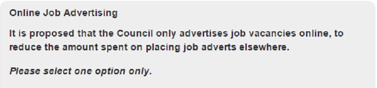 online job advertising