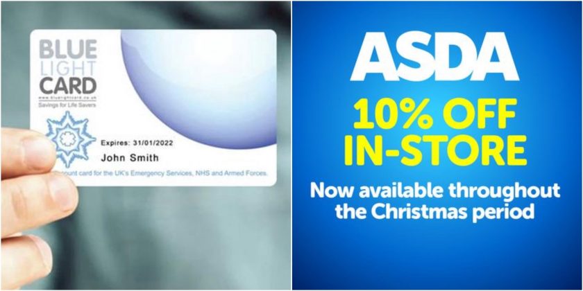 Asda Giving 10 Discount To Blue Light Workers This Christmas to 