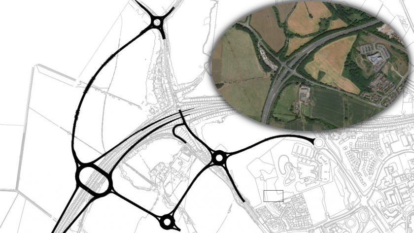 Possible junction improvement on the A483