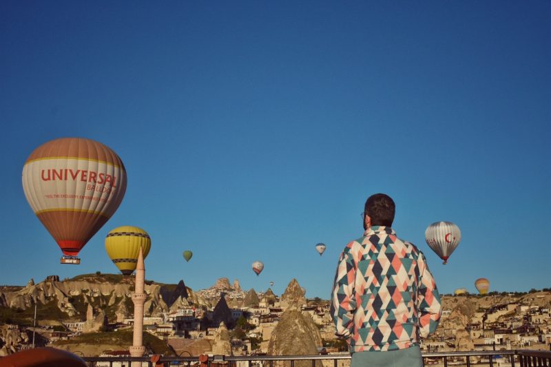 Le couple Wrexham a assisté à un festival de montgolfières en Cappadoce en Turquie