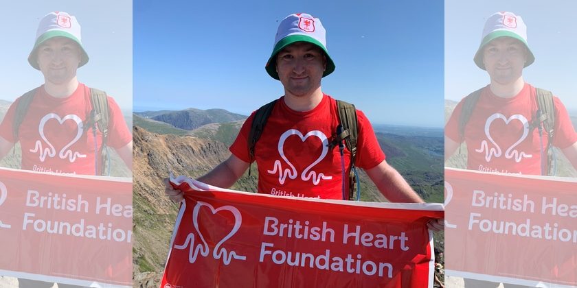 Wrexham man born with heart condition nominated for inspirational Heart Hero award