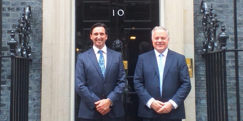 Hanmer GP celebrated at Local NHS Champions Reception in Downing Street 