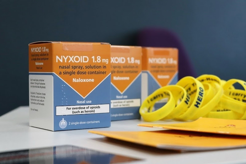 Naloxone is a drug that can reverse the effects of an overdose of opioids such as heroin or methadone. 