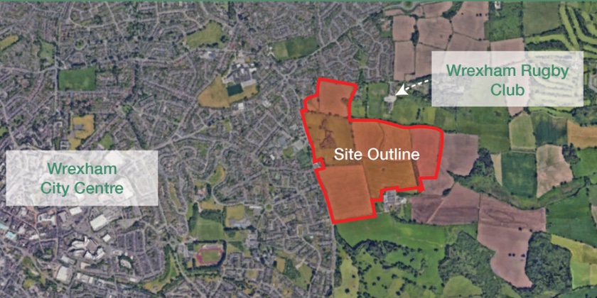 Public Consultation launches on plans for 'up to 900 homes' on Cefn Road 